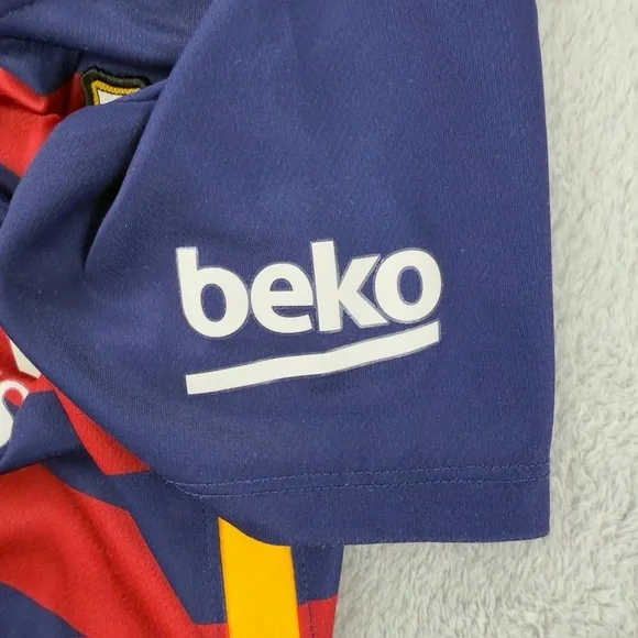 Nike Dri-Fit FC Barcelona Jersey Messi #10 Youth Small - Picture 11 of 11